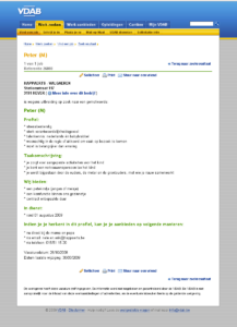 Vacature Peter